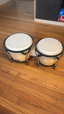 Stagg 7.5 inch & 6.5 inch Latin Wooden Bongos