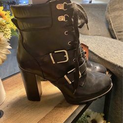 New Analisa Block Heel Bootie - Black Boots Women’s 