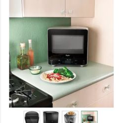Whirlpool Countertop Microwave Oven with 750 Watts Cooking Power, 10 Power Levels, Add 30 Seconds Option,