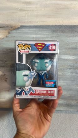Funko Pop Superman Blue #419 Limited Edition