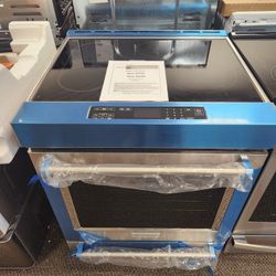 30-Inch 4 Burner Element Induction Slide-In Convection Range with Air Fry