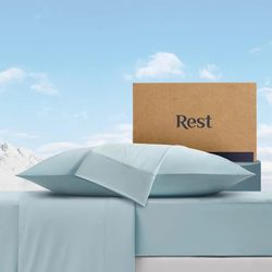 REST® Evercool®+ Cooling Pillowcases, Silver Infused Fabric for Fresh and Hygienic Sleep Ultra 36×20