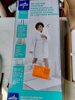 Medline deluxe Bathtub grab bar