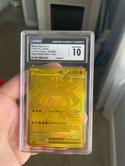 Mega Zygarde perfect order Mega Hyper Rare Holo