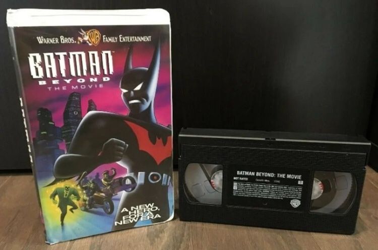 Batman Beyond The Movie VHS Tape With Clamshell