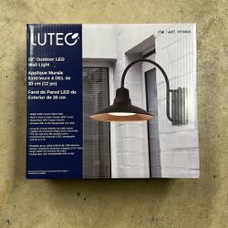 Outdoor LED Wall Light(12”)