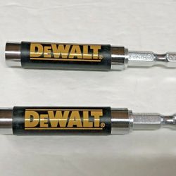 2 PIECES DeWALT DW2054 COMPACT MAGNETIC BIT TIP HOLDER DRIVE GUIDE