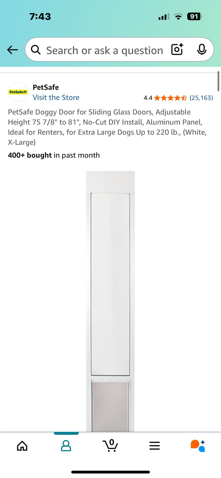 Door for Sliding Glass Doors