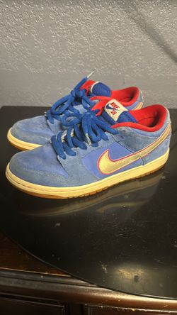 Nike Dunk Low Premium SB 313170-400 size 8 Blue Ribbon Gold Eric Koston