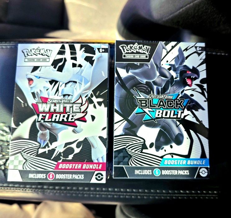 Pokemon Black Bolt & White Flare Booster Bundle