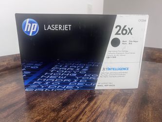 HP 26X Black High Yield Toner Cartridge