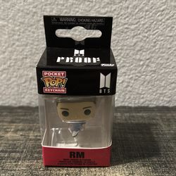 BTS Rm Mini Funko Pop Keychain