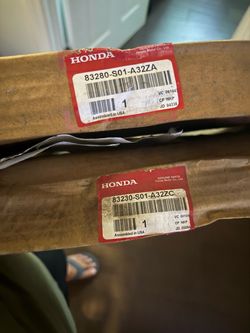 Honda OEM Discontinued Sunvisor Set. Fit all 1(contact info removed) Civics. Interior color code *NH220L*
