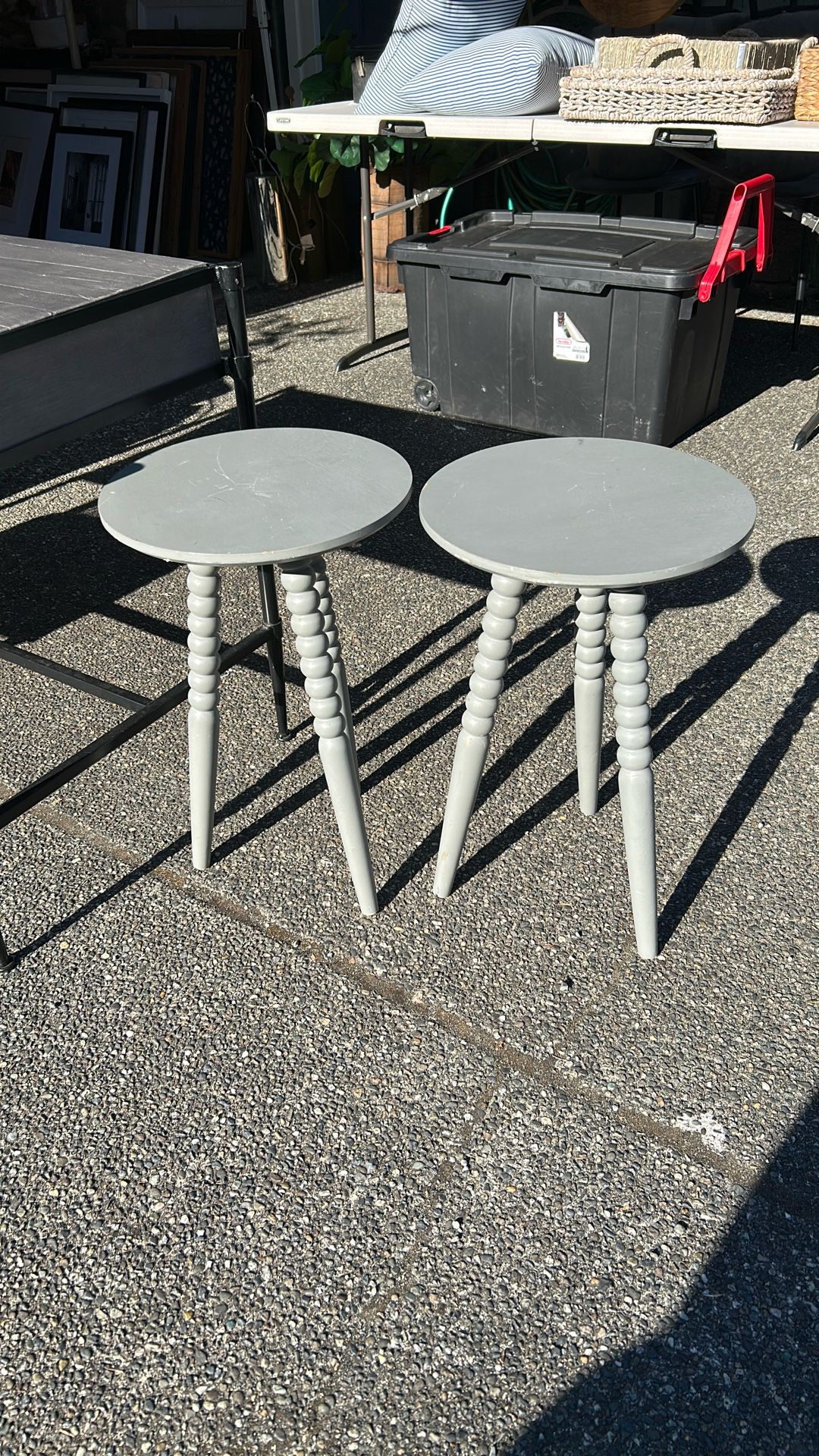 Grey Side Tables