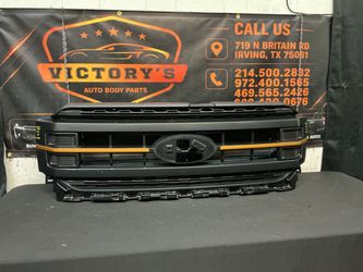 FORD F150 TREMOR 2021-2023 GRILLE with AIR SHUTTER OEM