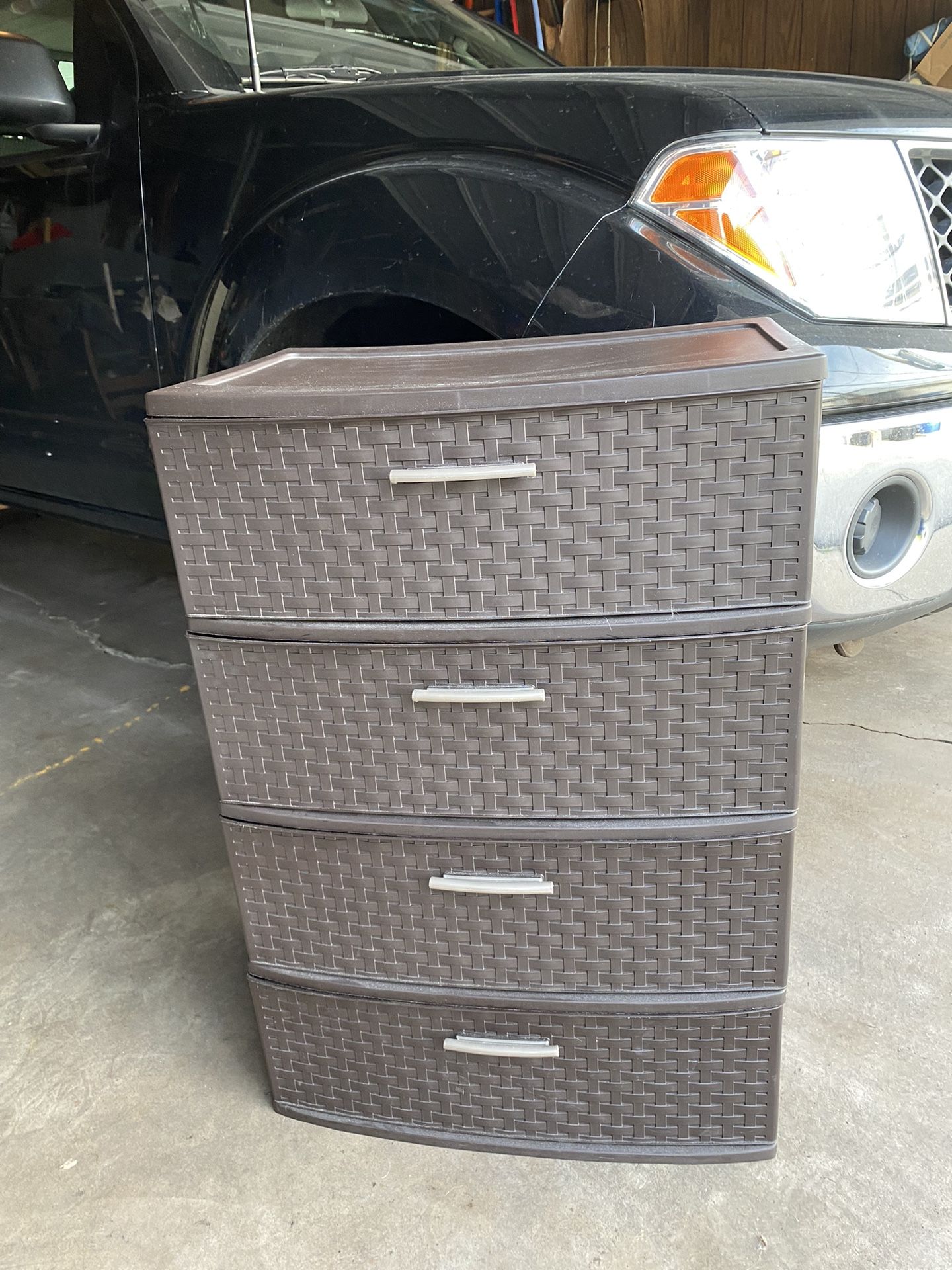 Storage Organizer 4 Drawers  15 7/8" D x 21 7/8" W x 31 3/4" H.