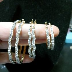 Gold Plated 14k/Chapa De Oro 14k