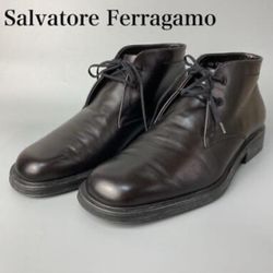 Ferragamo Leather Black Boots
