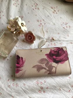 Kate spade Rose wallet