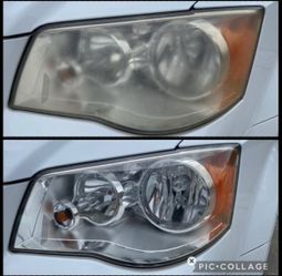 Headlight restore pair kit