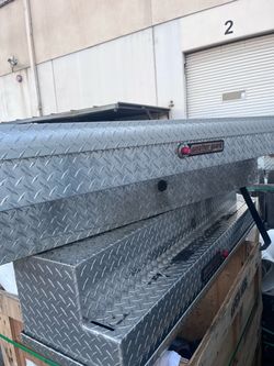Lo-Side Truck Tool Box in Aluminum, 56 in., in Diamond Plate