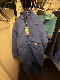 NWTs Quilt Lined Carhartt FR Coveralls Medium Regular