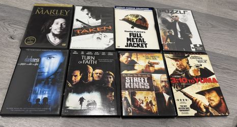 DVD Movie Lot – Full Metal Jacket, 3:10 to Yuma, Street Kings + More