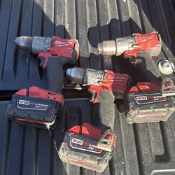 Milwaukee fuel hammer drill