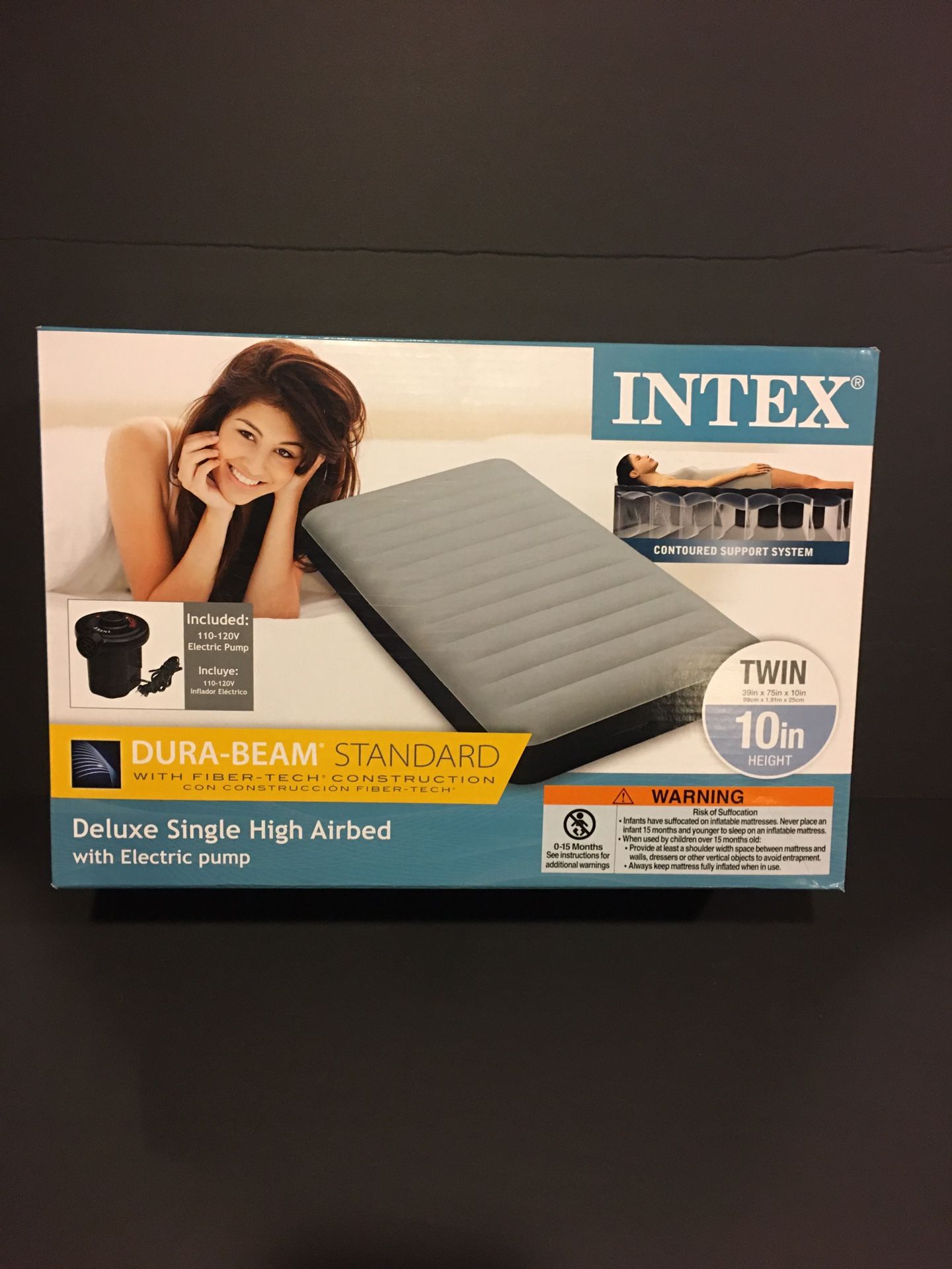 Intex Twin Air Matress Brand New Sealed