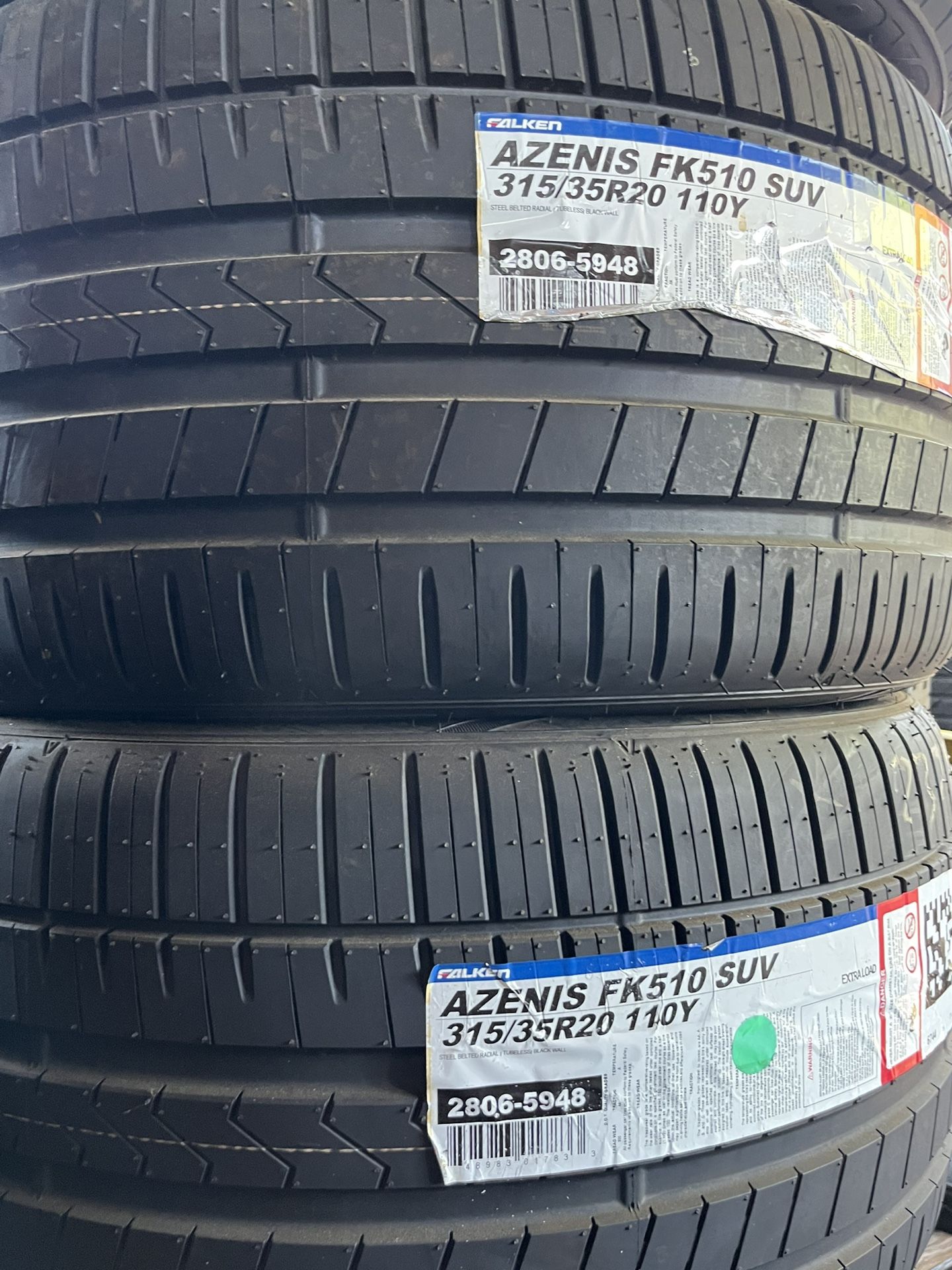 FALKEN AZENIS FK510 315/35R20 TIRES FOR SALE!!!!!