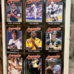 Rare Uncut Sheet Of Sports Cards With Legends for Sale in Los Angeles, CA -  OfferUp