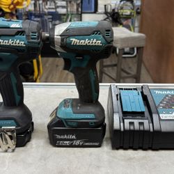 Makita 18V Lxt Brushless Motor Drill Set