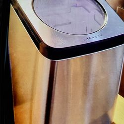 Stainless steel ice maker n bar cooler cart