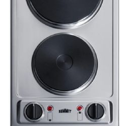 Electric Cooktops/ Two Burner