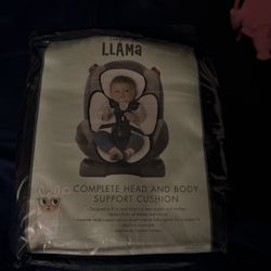 Laughing Llama Head and Body Support Cushion
