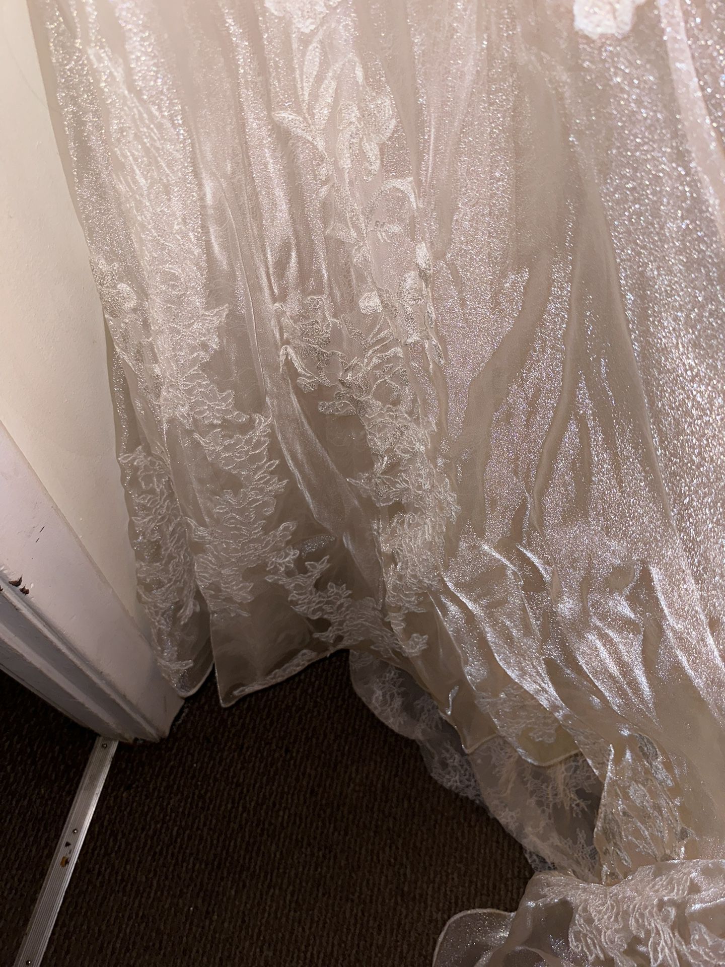 Oleg Cassini Ivory Wedding Dress Size 20