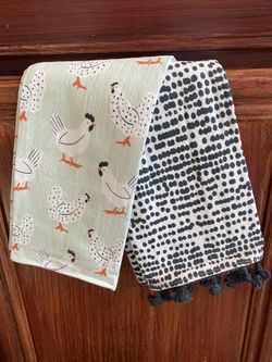 Two Beautiful Farm Style Towels
