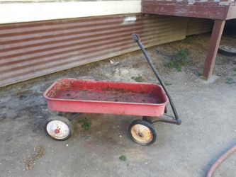 Radyo Flyer wagon Old Antique