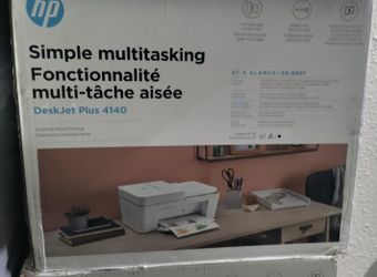 Brand New HP Printer DeskJet Plus 4140