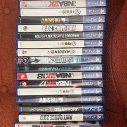 PS4 Games $5 each