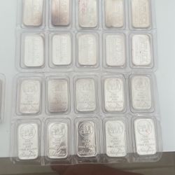 30 Ounces .999 Silver Bars Must Sell