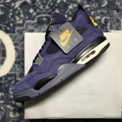 Air Jordan 4 Retro OG Lakers 2026 Size 9.5 Men - NEW / Deadstock - IN HAND EARLY $350