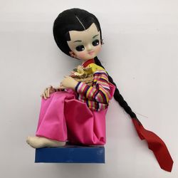 1970’s VINTAGE BRADLEY BIG EYE GEISHA DOLL