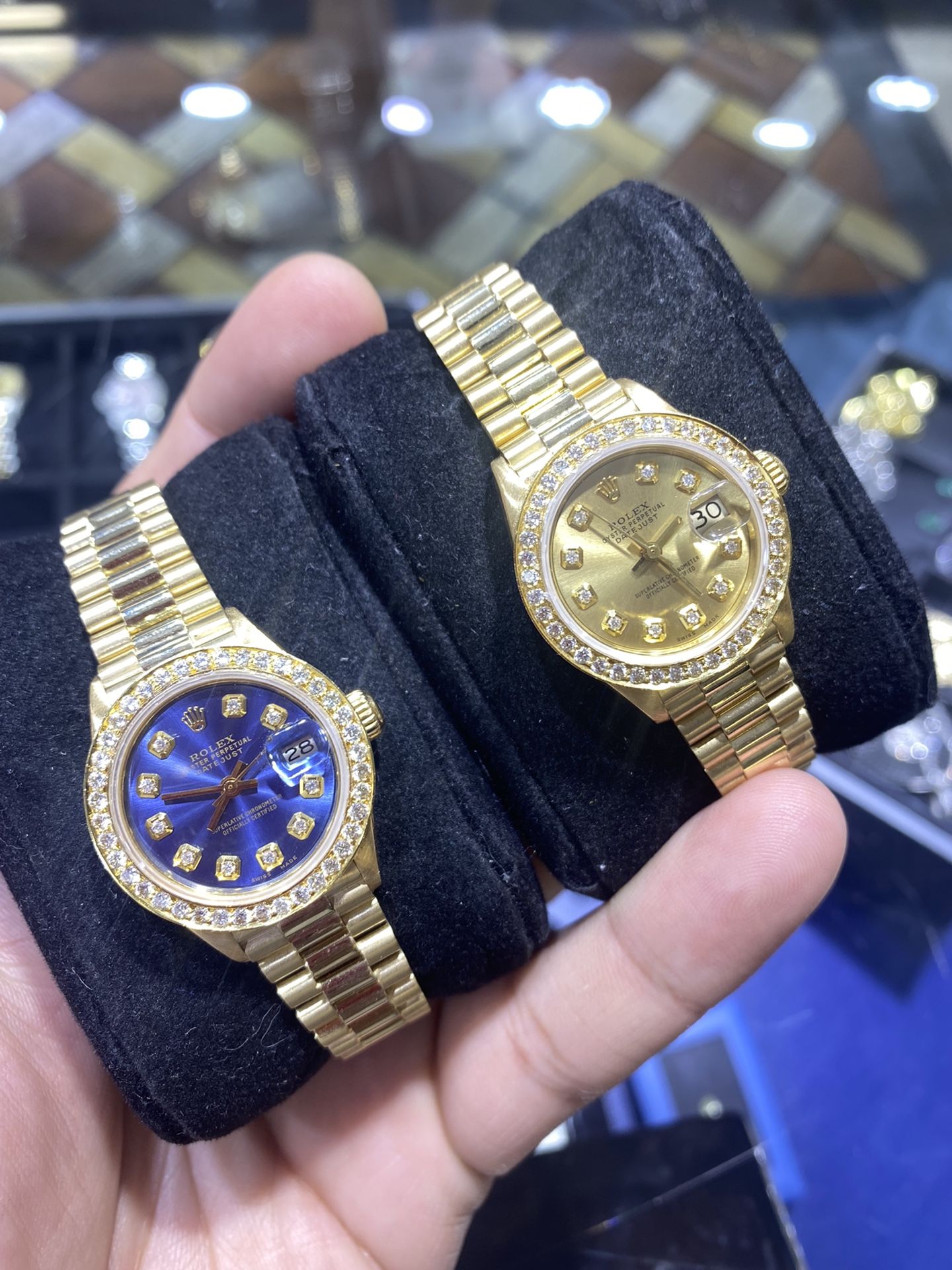 Rolex 26mm Solid Gold President Ladies Brand New Buy Sale Trade Cartier Gold Coins