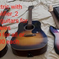 Guitars For Sale 120.00 Each  OBO