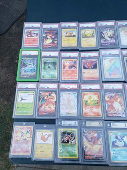 Another Big Collection of BECKET & PSA 10 9.5 9 8.5 from $80! Firm each to $500 each. $4000! All or trade for car truck mini van all Pokémon cards