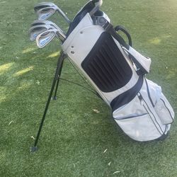 Ping Golf Irons & Wedges & Stitch Golf Bag 4-LW Complete Set Great For Beginners / Intermediate Golfers