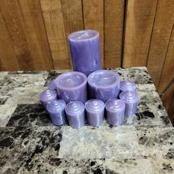 Candles Purple