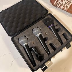 Samson & Digital Reference Dynamic Microphone set - 3 pack