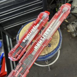 Craftsman 3/8 and 1/2 inch torque wrenches